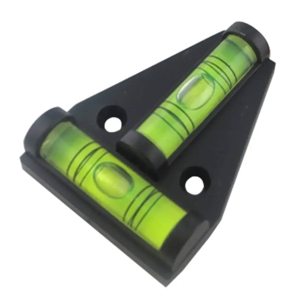Spirit T Level Plastic Measuring - Vertical & Horizontal Adjuster - Trailer/Motorhome/Boat Accessories