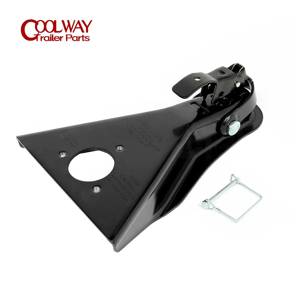 8000 Lbs 2" Hitch Ball A-Frame Trailer Coupler Coupling Weld On Boat/RV Parts Accessories