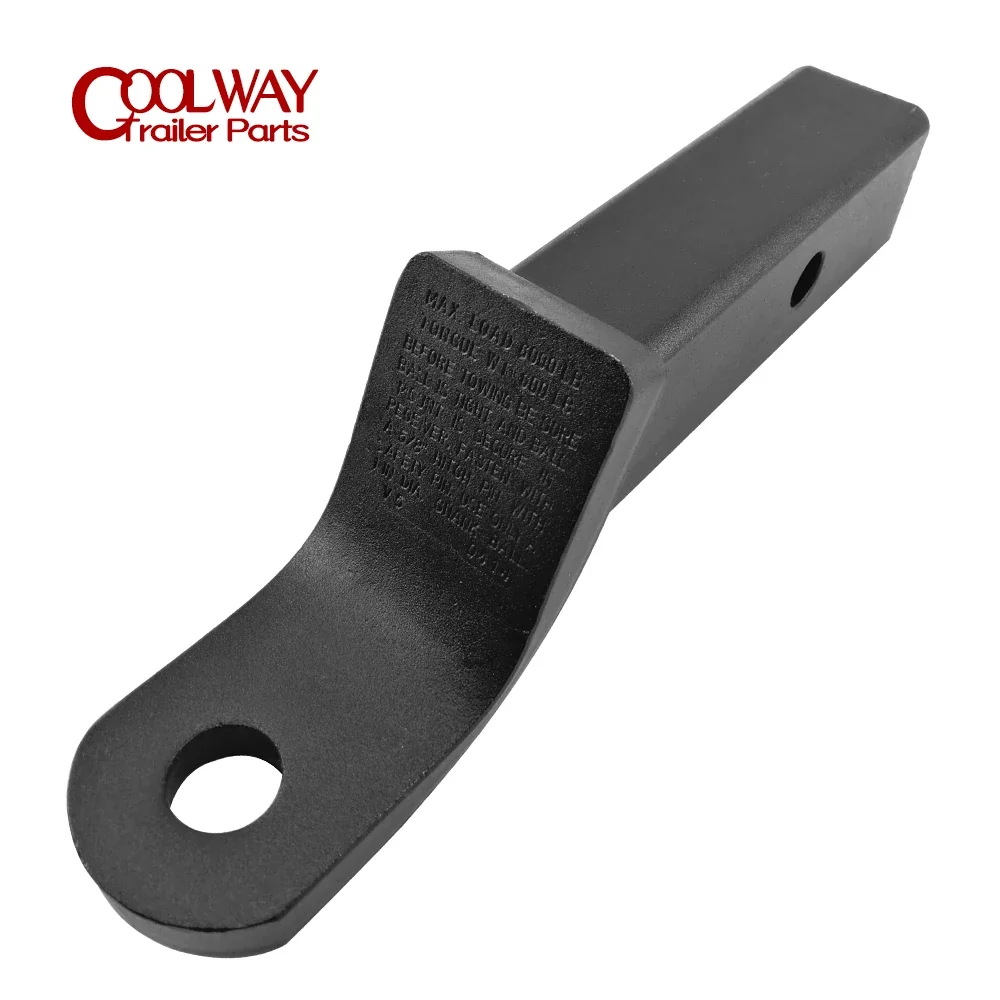 2 Inch Steel Trailer Drop Towbar Ball Mount Hitch, 2 Inch Receiver, 5000 Lbs Capacity for Boat, RV Parts & Accessories