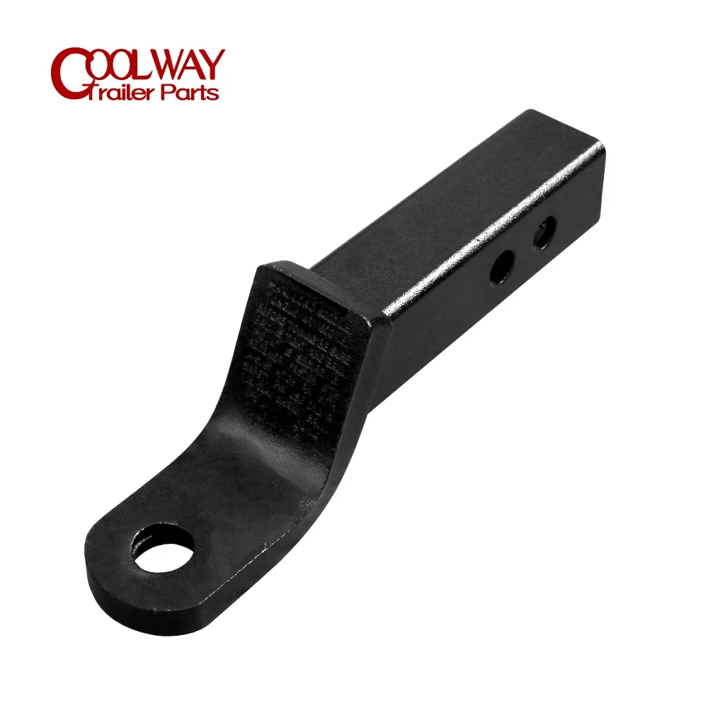 2" Steel Trailer Drop Towbar Ball Mount Hitch Fits 2 Inch Receiver Two Level CAP 5000LBS Boat RV Parts Accessories