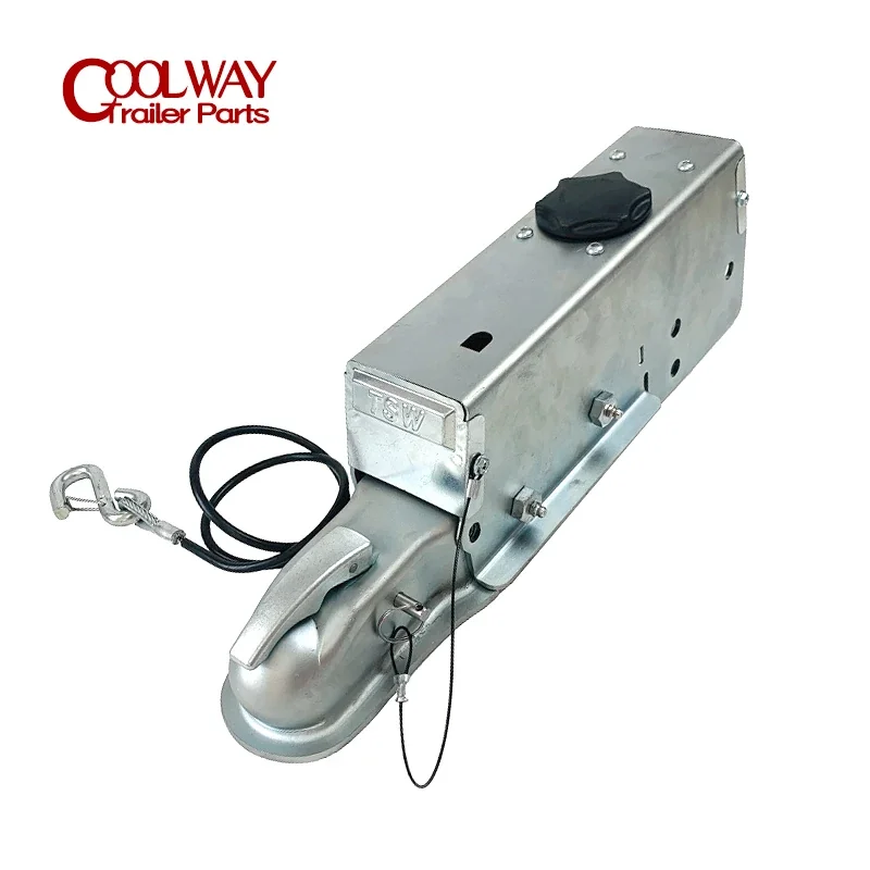 2 Inch Ball Model Hydraulic Trailer Disc Brake Surge Coupler Actuator CAP 3400KG Boat RV Parts Accessories