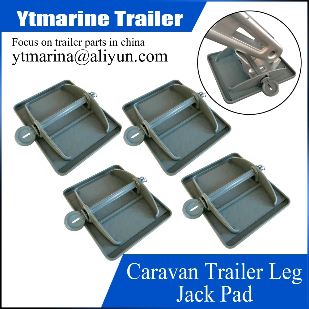 Caravan Trailer Leg Jack Pad Parking Outrigger Anti-Sag Auxiliary Balance Pad - Big Foot Support Pad
