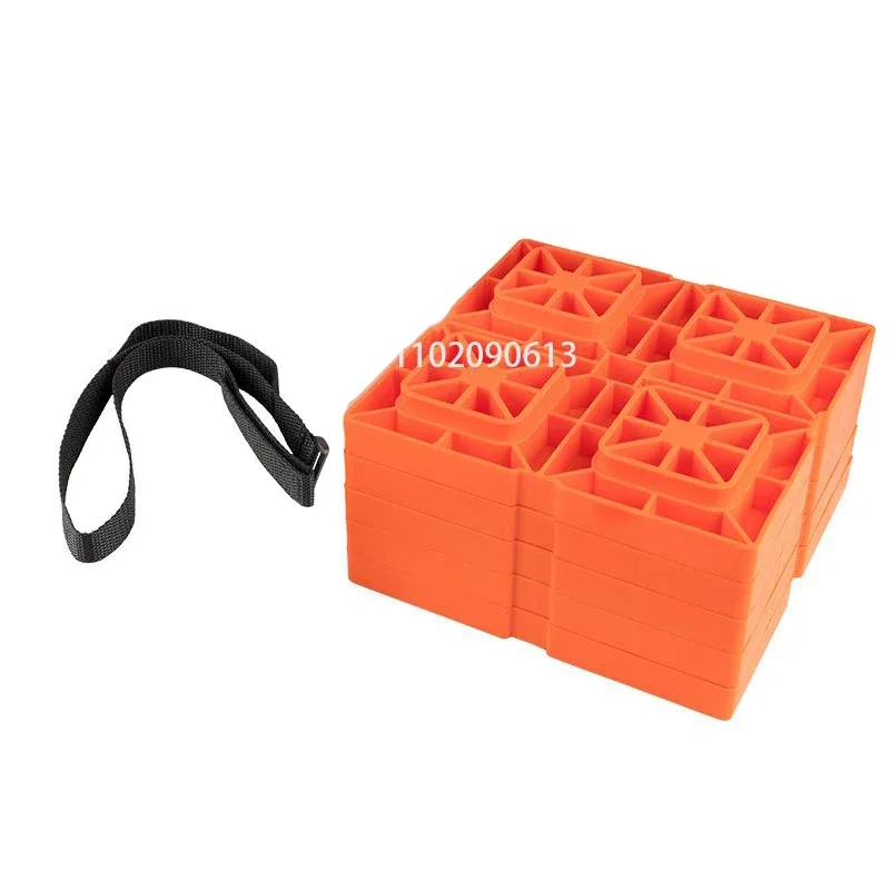5 PCS Heavy Duty RV Leveling Blocks Interlocking Leveling Pads, Caravan Wheel Stopper, Camper Car Tire Anti-Slip Blocks Let me know if you need help with any other product titles!