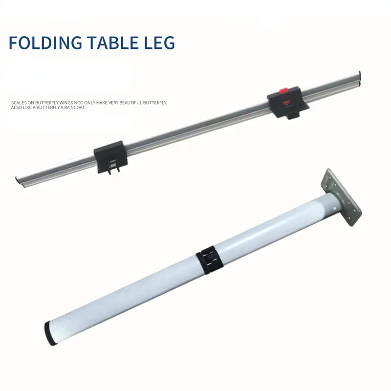 RV Detachable Folding Table Leg - Aluminum Alloy, Adjustable for Exterior Use
