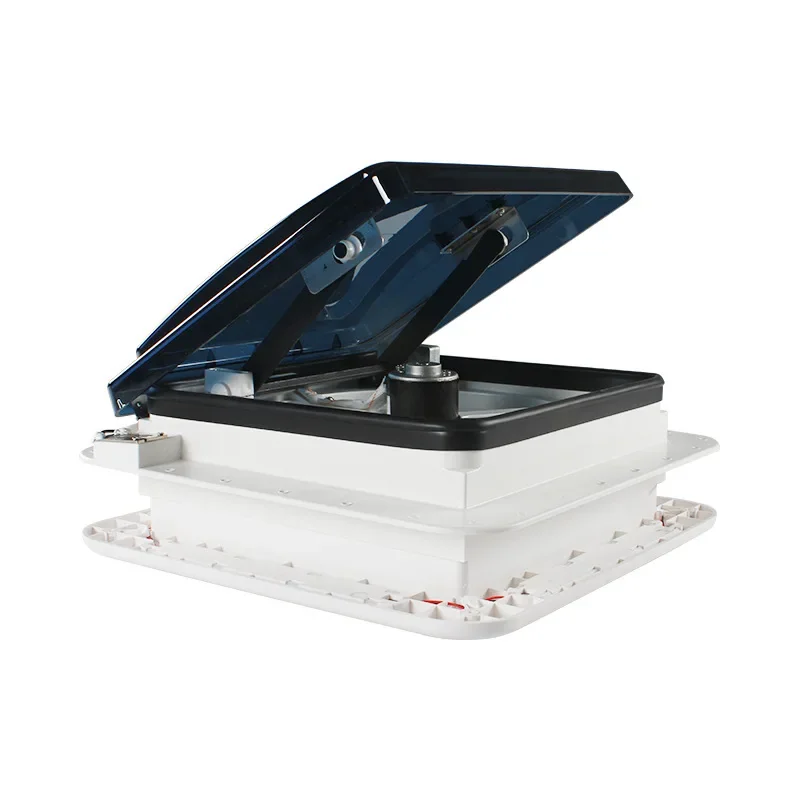 11" CE Manual Control Roof Vent for Caravans & Motorhomes, 12V Fan, Without LED