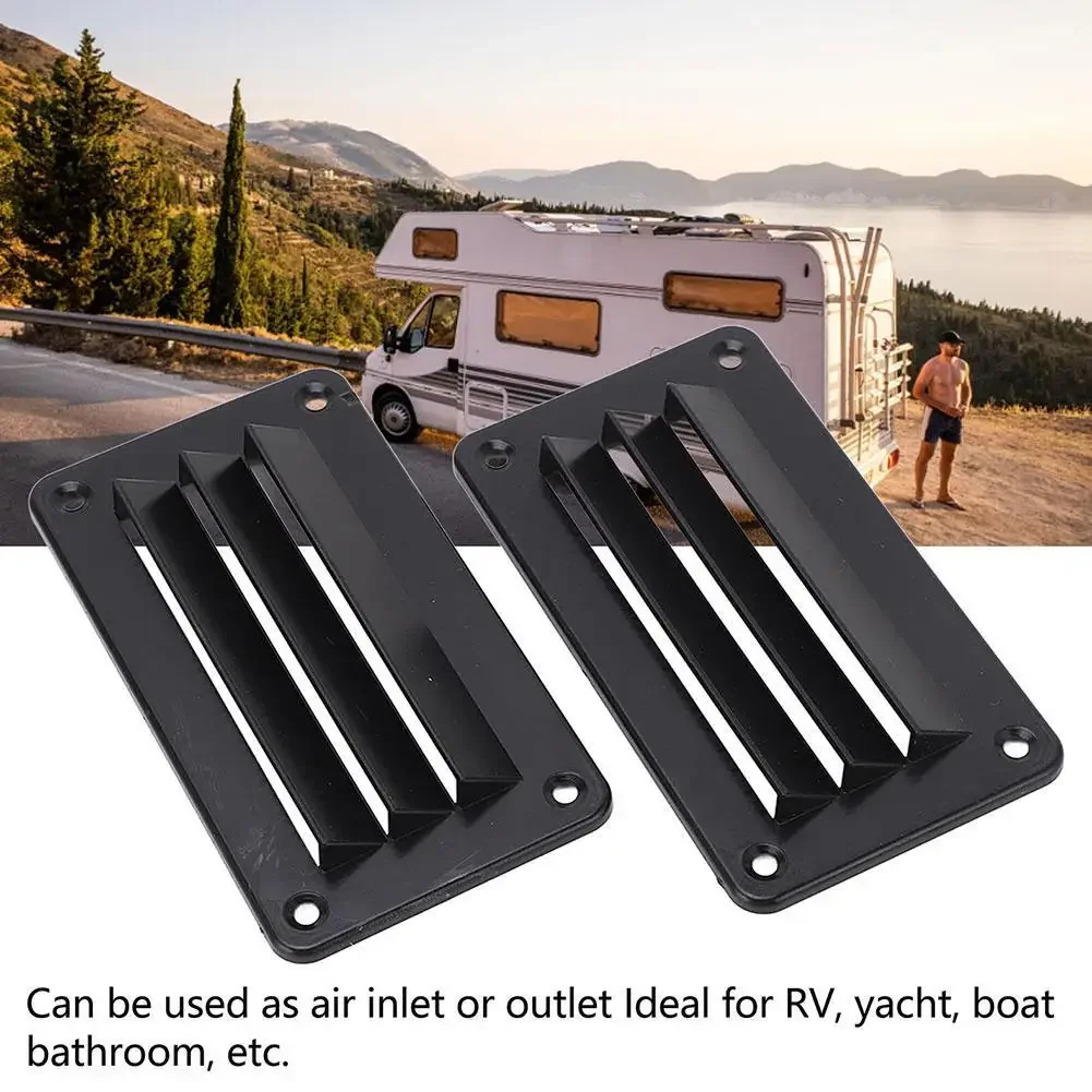 RV Air Vent Louver 1 Pair, Professional Bathroom/Office Ventilation Outlet Grille Louver for Boat/Yacht Exhaust Fan Accessories Let me know if you need help with any other product titles!