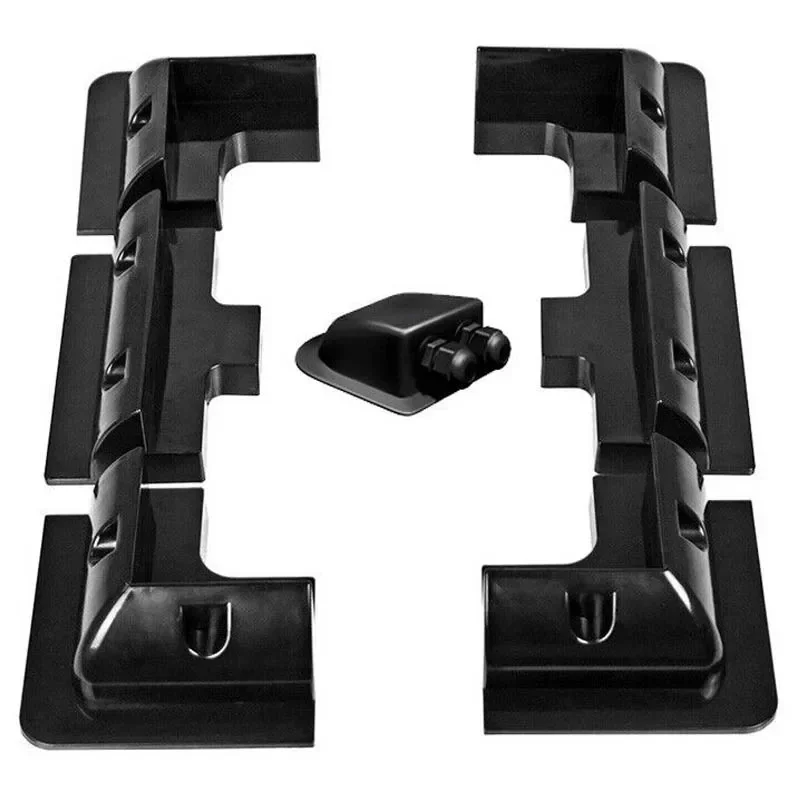 7Pcs Photovoltaic Panel Fixing Bracket RV Roof Solar Mounting Kit Drill-Free Waterproof for Motorhome Yacht