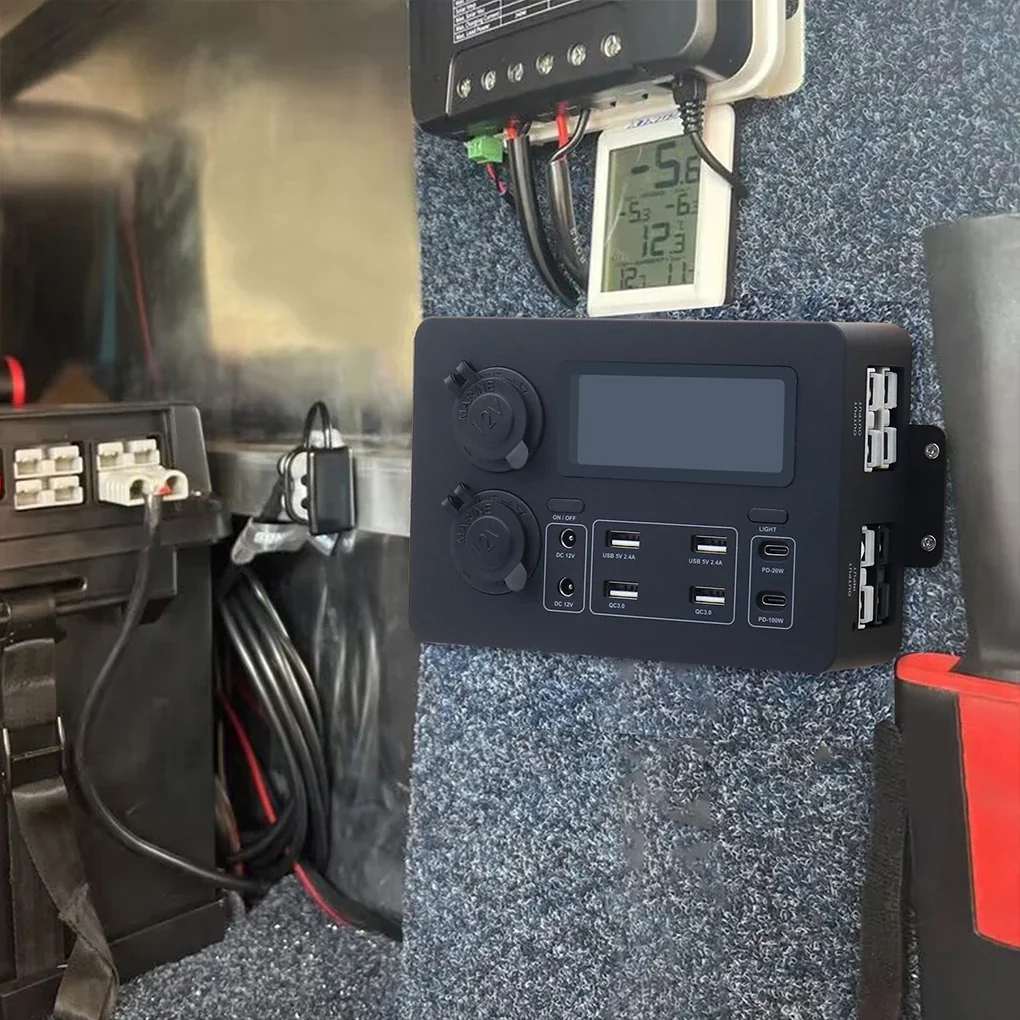 Mini Power Box - Portable Control Hub for RVs, SUVs, Boats, Yachts, and Cars