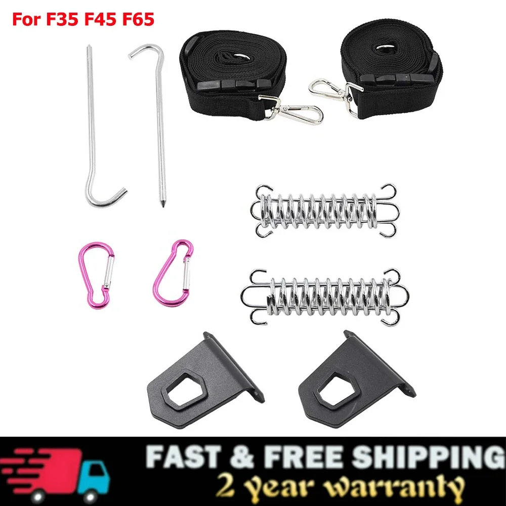 Fit For Fiamma Awning Tie Down Kit Type S Black F35 F45 F65 Caravan Motorhome Camping Accessory