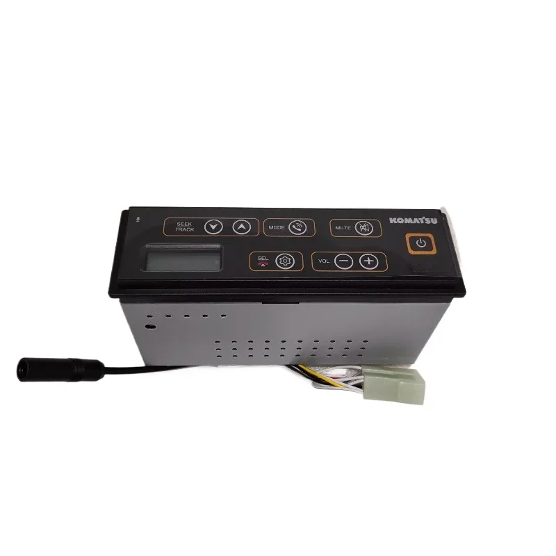 Excavator Accessories for Komatsu PC200-8 PC200-8MO PC360-7 PC450 PC210-10 with Built-in Bluetooth and USB Charging