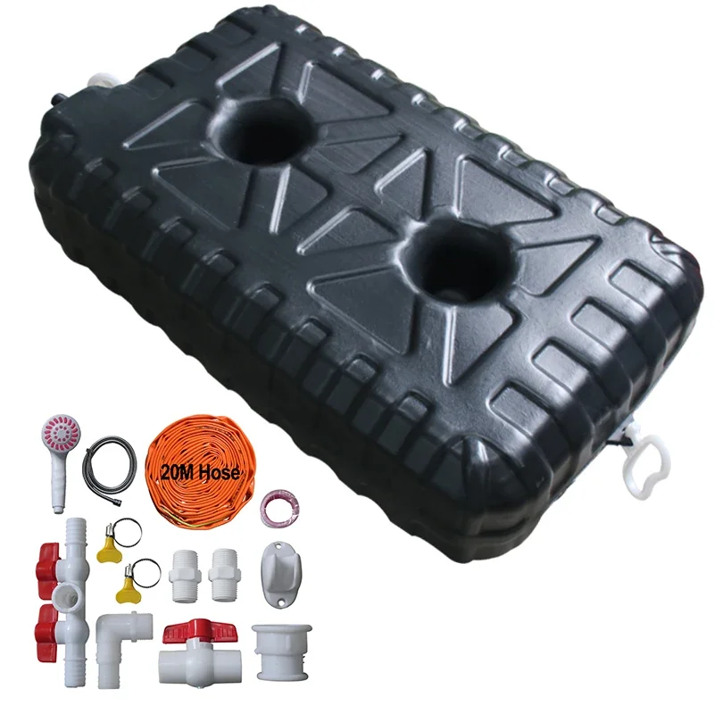 30L Car Travel Water Storage Tank Roof Mounted Hand Wash Water Tank Off-Road Truck RV Caravan Square Thickened Water Tank Let me know if you need help with any other product titles!