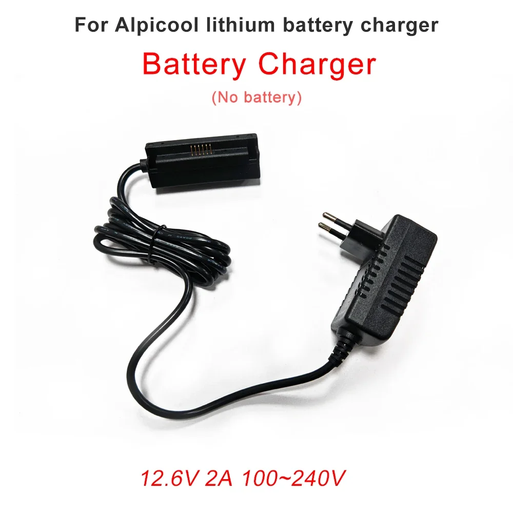 Alpicool Car Refrigerator Lithium Battery Charger V 2A Built-in Adaptor Charger 100-240V (No Battery)