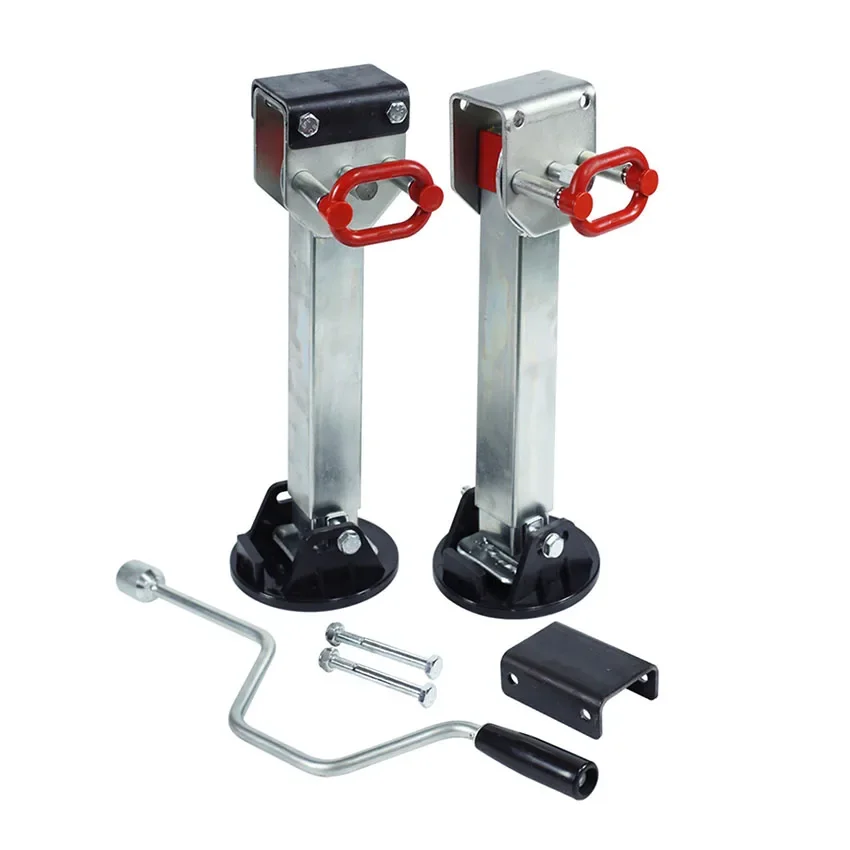 2PCS Stabilizer Legs 495-750mm Drop Down Motorhome RV Trailer Prop Stands