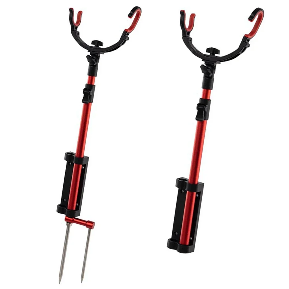 Aluminum Alloy Thickened Telescopic Fishing Rod Bracket Fishing Rod Holder for RV Camping