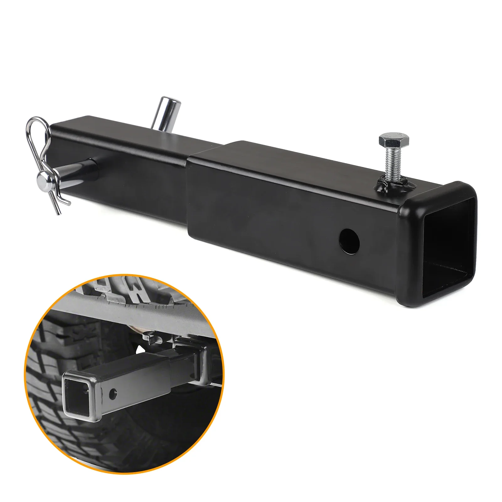 Extend 245mm RV Trailer Hitch Extension with 2-Inch Towing Receiver
