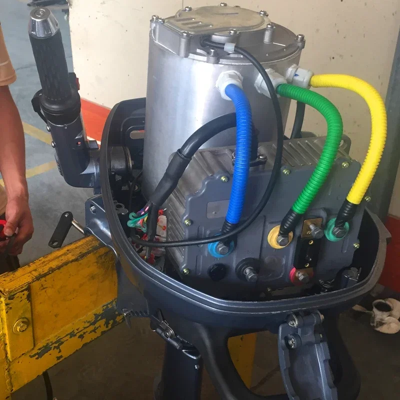 36V 500W Electric Trolling Motor Outboard Engine 12A/h Battery.