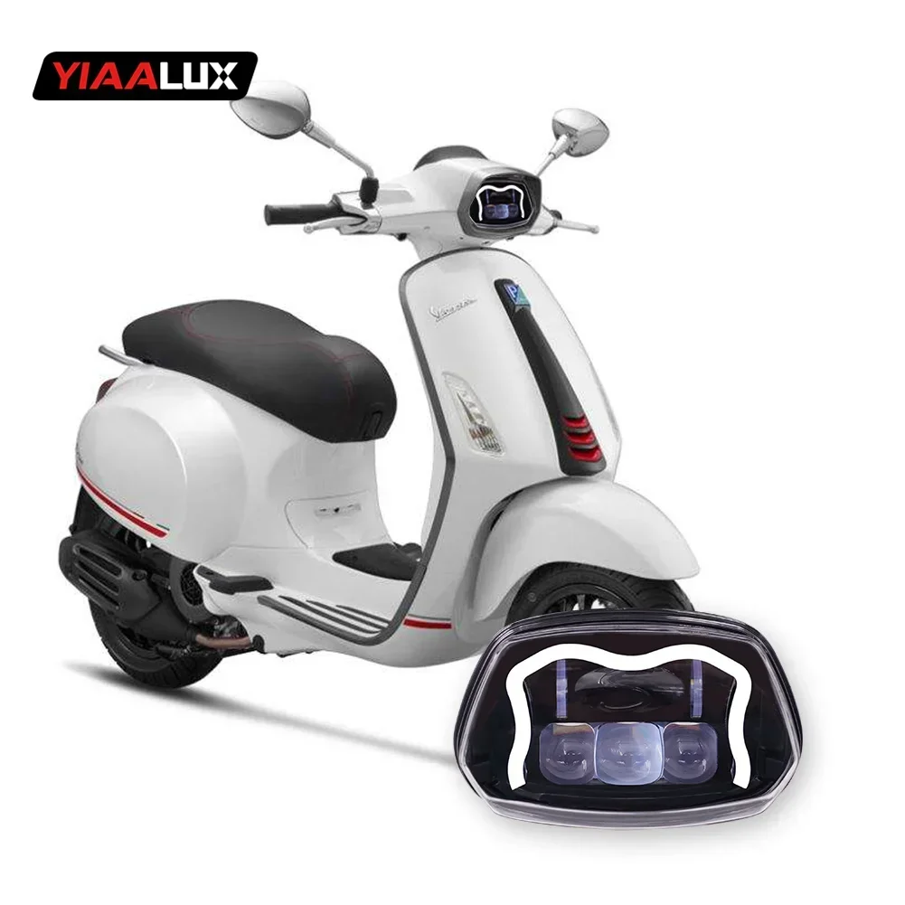 LED Headlight Kit for Vespa Sprint 150 Motorcycle Lighting System