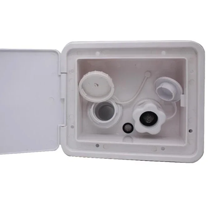 Pressure Gravity/City Water Inlet Fill Hatch Camper Trailer RV with Integrated Water Tank