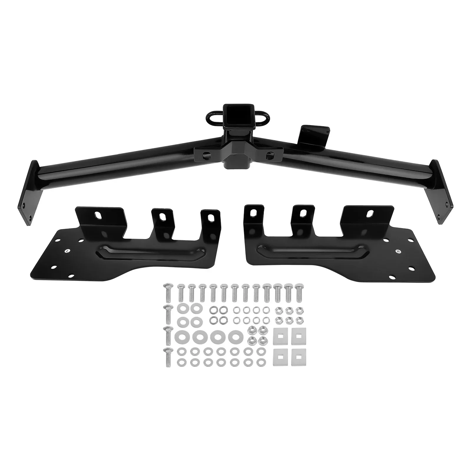 Trailer Hitch Receiver Rear Bumper for Chevy Silverado GMC Sierra 1500 (1999-2013) Class III