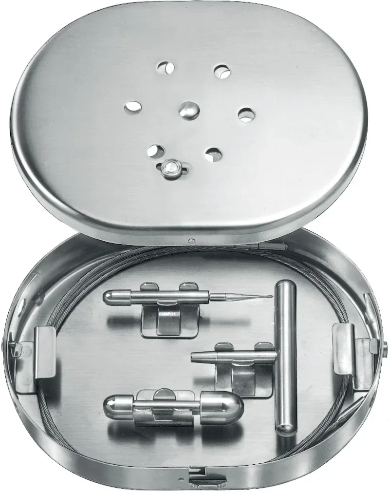 NABATOFF Vien Stripper Set Medical Surgical Instruments Model: NB-VNS, Vein Stripper Set Let me know if you need help with any other product titles!