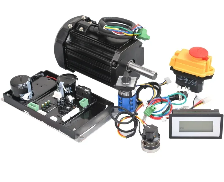 Brushless DC Motor 600W/750W/1100W Main Control Board Lathe Power Drive Kit & Motor