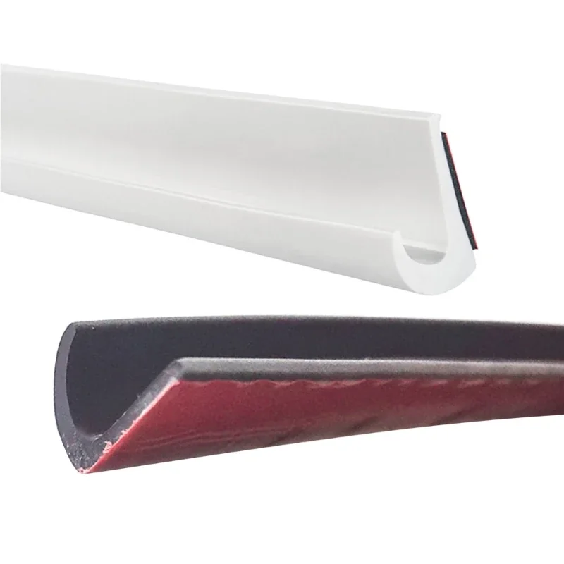 Caravans Roof Rain Gutter PVC Water Channel Easy Install Roof Drainage System Rain Guard