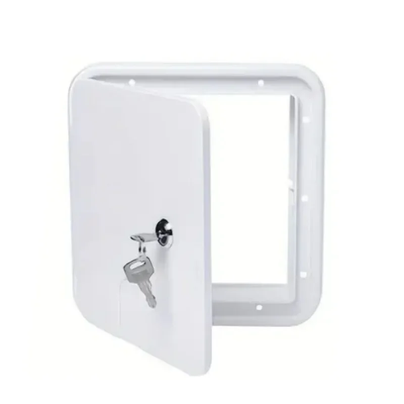 Waterproof Hatch Cover with Lock 150mm 6" Plastic Water Filler for Car, Camper, Caravan & Motorhome