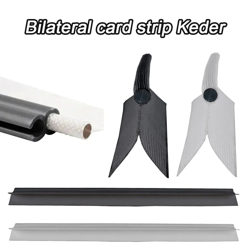 Awning Rail Piping 6mm Double Flap Grey PVC Core Keder 1m Caravan, Auto Camping, Tent & Awnings Accessories