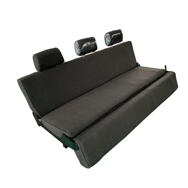 HWhongRV Design Camper Van Bench Seat Bed with Sliding and Fall-Down Backrest