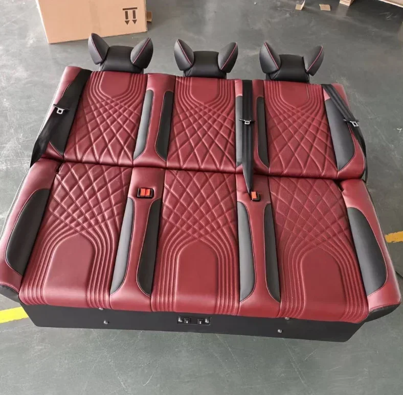 180 Modified Car Seat Sofa Bed for RV/VAN/Sprinter/Alphard V-Class, Custom Van Interior