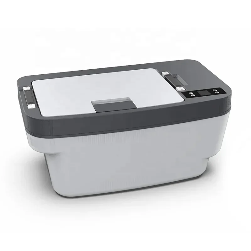 Tesla Model Y Frunk Mini Fridge Cooler Organizer - 12V Car Interior Accessories Camping Refrigerator