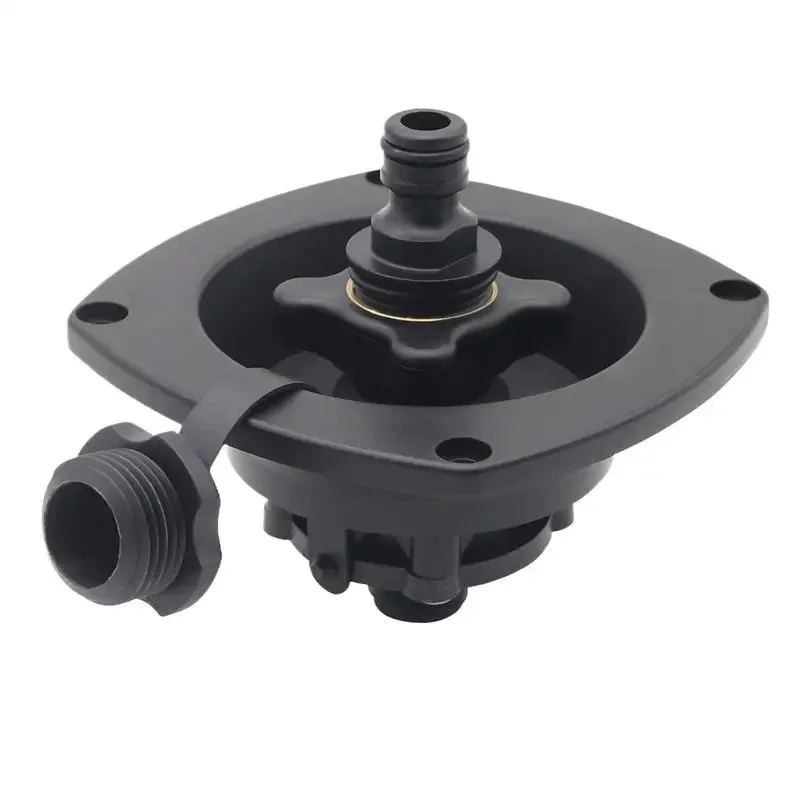 RV Water Inlet With Cover City Water Connection Fitting Water Tank Hose Filler For Marine