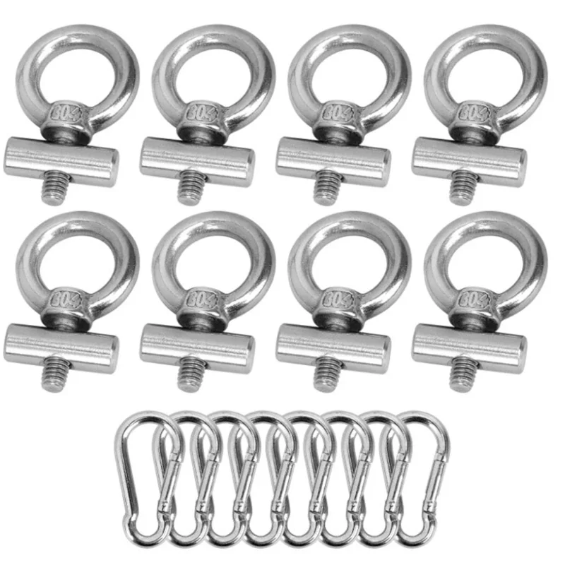 Awning Stoppers 6mm with Carabiners for Caravans, Motorhomes, Campervans, Camping Tents & Awnings Accessories