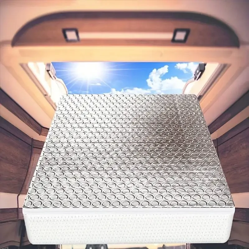 12V DC M400 350W Motor Kit for E-Bikes Aluminum Waterproof Solar Powered Sun Shade Reflectivity Window Insulation for RV, Camper Van, Trucks