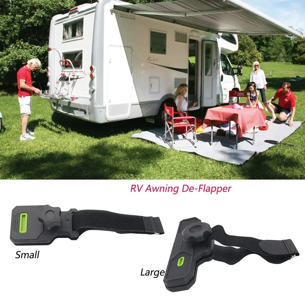 RV Canopy Fixture Awning De-Flapper Set for Small Clips (2 Models) Sunshade Accessory