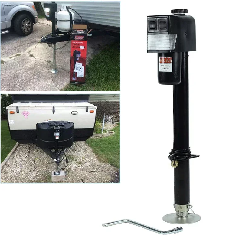 3500 lbs A-Frame Electric RV Trailer Tongue Jack RV Parking Support Let me know if you need help with any other product titles!