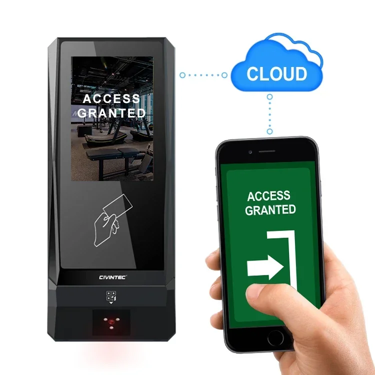 CIVINTEC CT9 RFID NFC Car Alarm System with SDK, School Access Control and Time Attendance