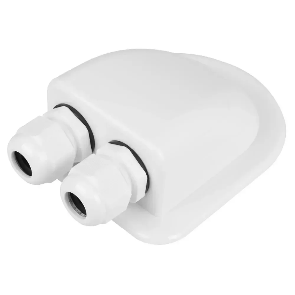 Solar Cable Motorhome Junction Box 12V/24V for RV Caravan Camper Accessories 50A Fuse, Waterproof IP67 Roof Wire Entry