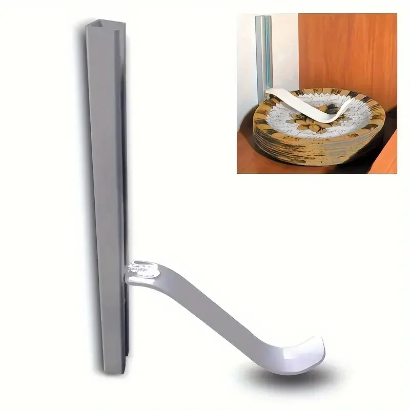 RV Non-Slip Dish Holder Rack Aluminum Alloy Plate Holder - Motorhome Kitchen Organizer Travel Caravan Accessory