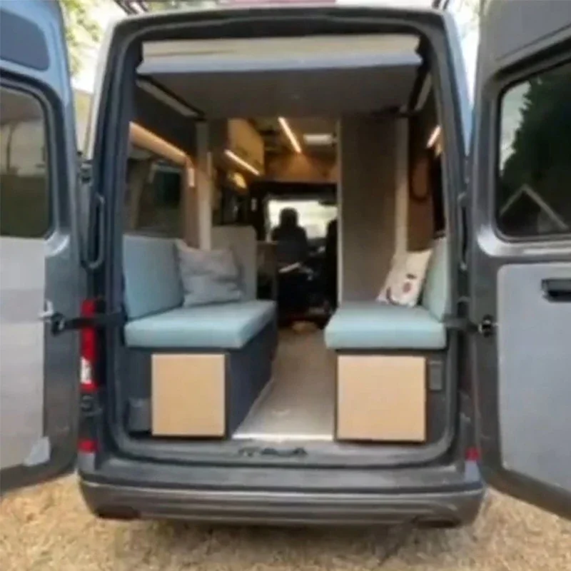 Moborv Custom-Made Motorhome Bed Lift Kit - 12V/24V Aluminum, Camper Van Conversion