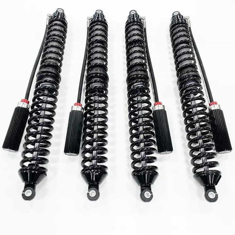 16-Inch Coilover Suspension - 8 Stage Spring, Pipe Compression, 250-300 Pound Load, 4x4 Cars, Front, One Year Warranty