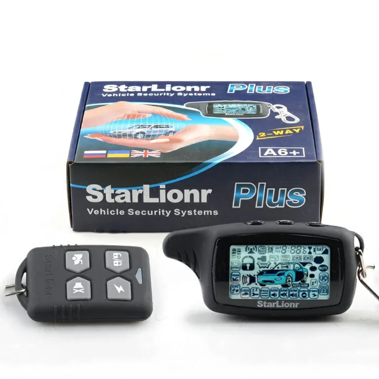 Two-Way Car Alarm with Remote Start & 3D Sensor