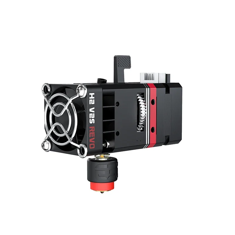 H2 V2S REVO 3D Extruder, 24V Dual Gear with Brass Nozzle & Heater Core, Max 300C, for Ender 3 BX, Voron V0 Printers