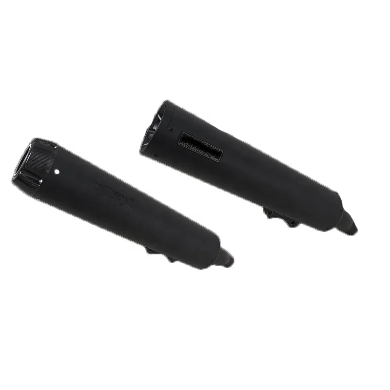 CQJB Fire Torch Haojue Motorcycle HJ300-3 TR300 Exhaust Pipe Tail Muffler