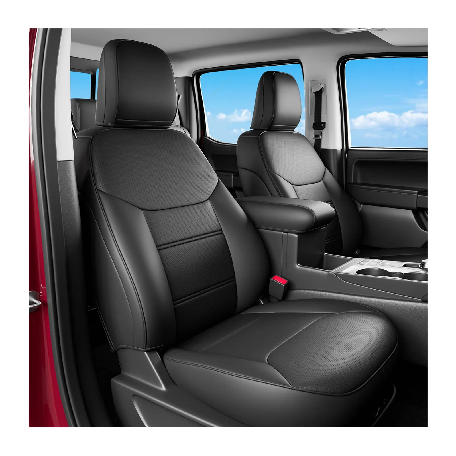 Custom Leather Seat Covers for 2022-2024 Ford Maverick Cars