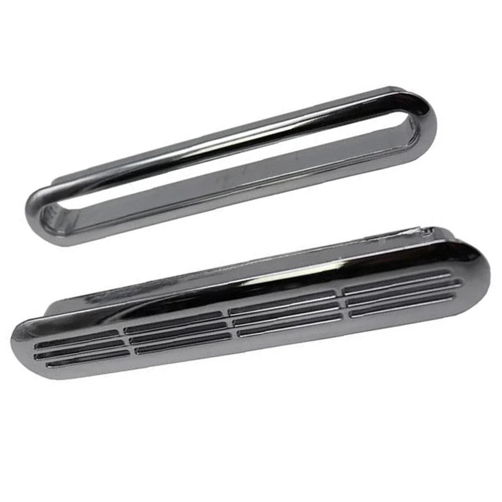 Cabinet Ventilation Hole Cover Fan Grill ABS Louvered Design