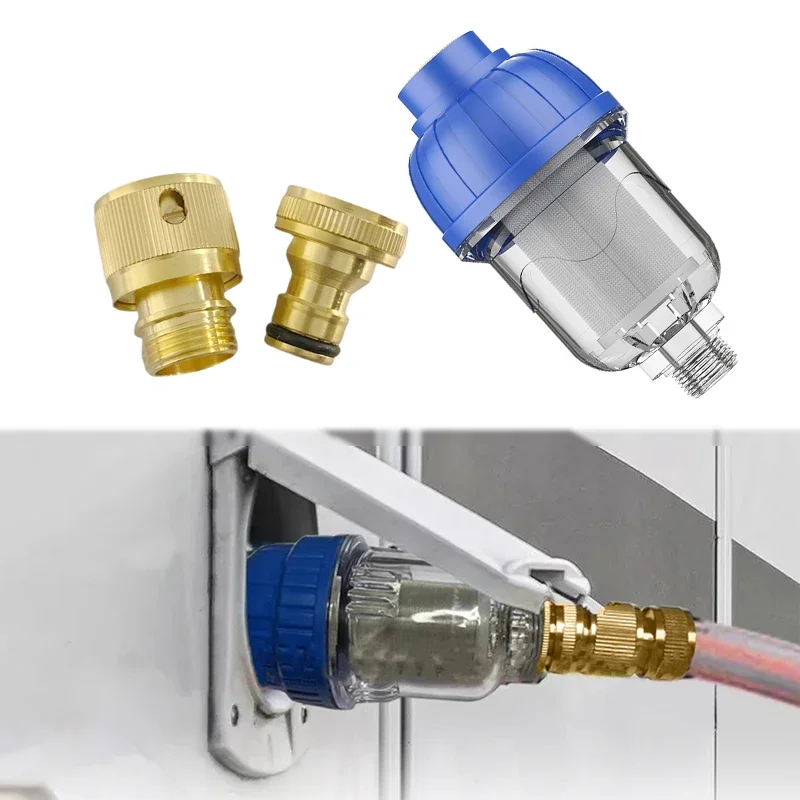 Gravity Fill External Water Purifier for RV & Caravans - Faucet Impurity Pre-Filter - Model: (Insert Model Number Here)