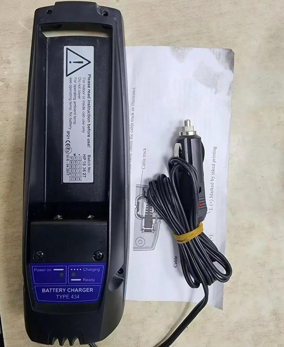 Scanreco Schwing Battery Charger DC Type for Vehicles