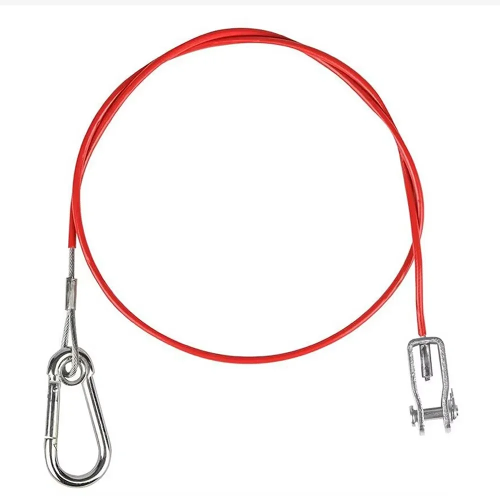 1 Meter Ring Trailer Caravan Breakaway Safety Cable Braked Hitch Accessory