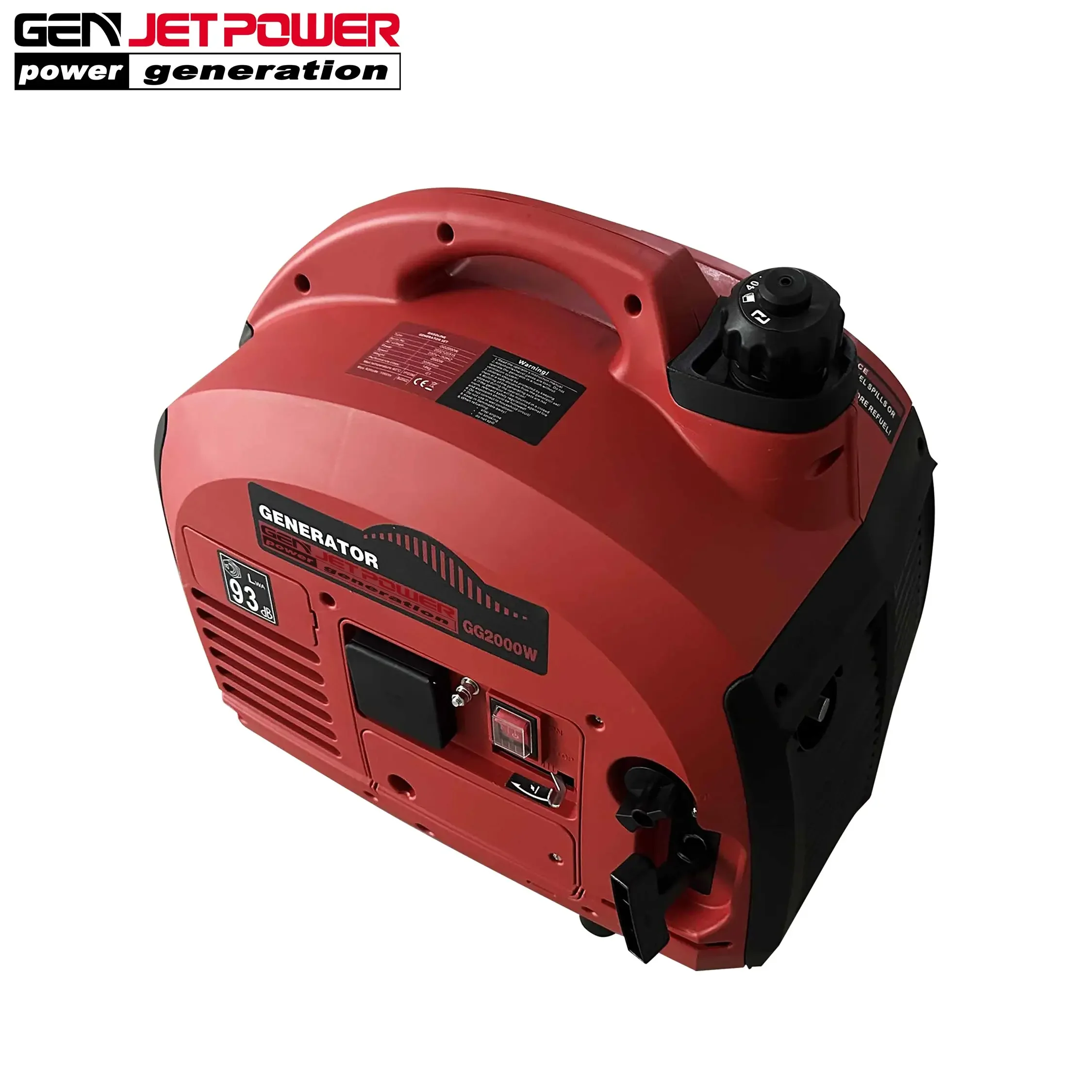 1kW Portable Gasoline Inverter Generator, CE Marked, AC Silent Generator for Car